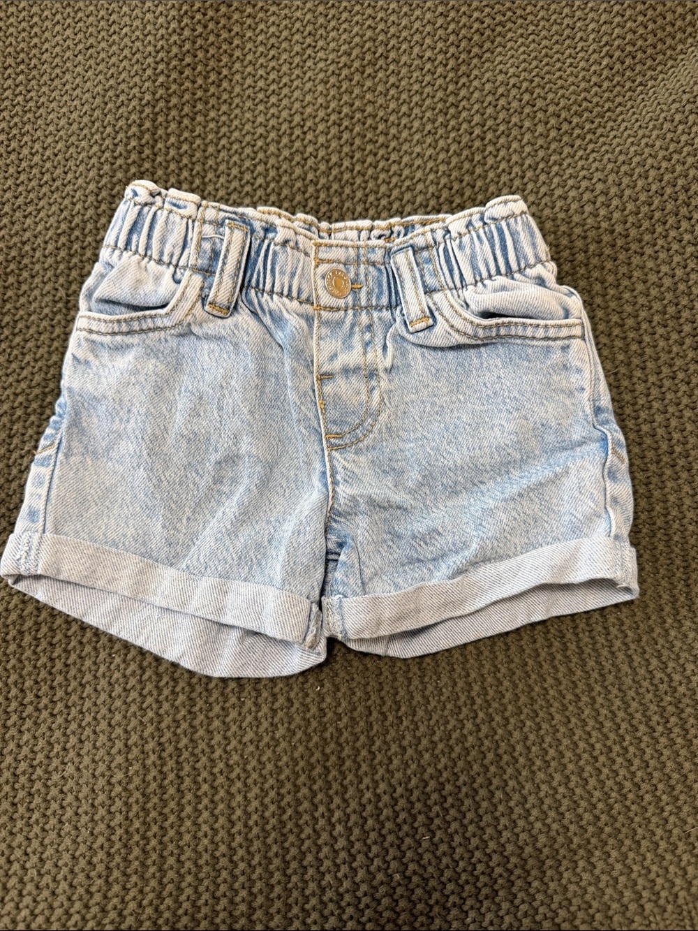 Light Wash Denim Shorts 2T
